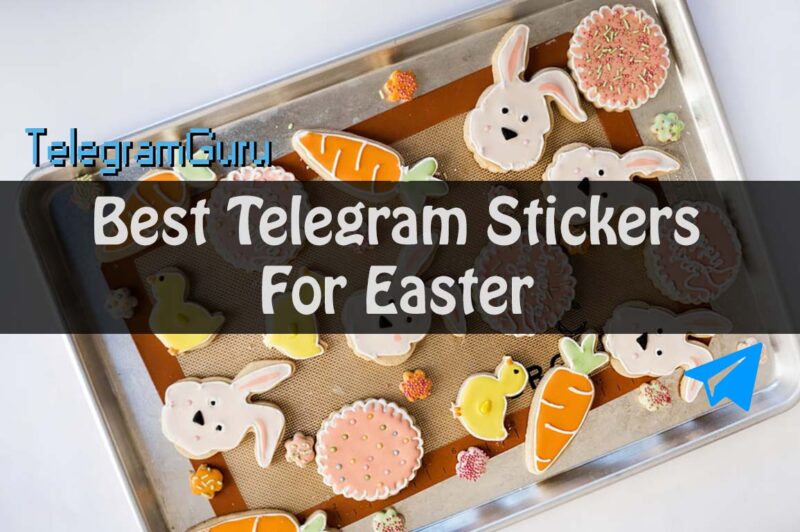 Telegram Easter stickers packs