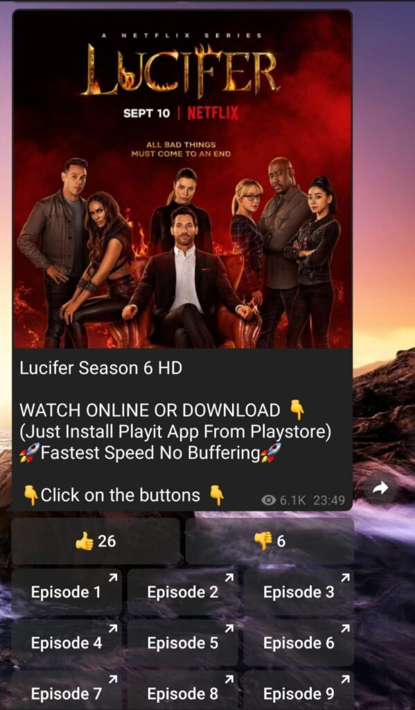 Lucifer Telegram Channel - 1