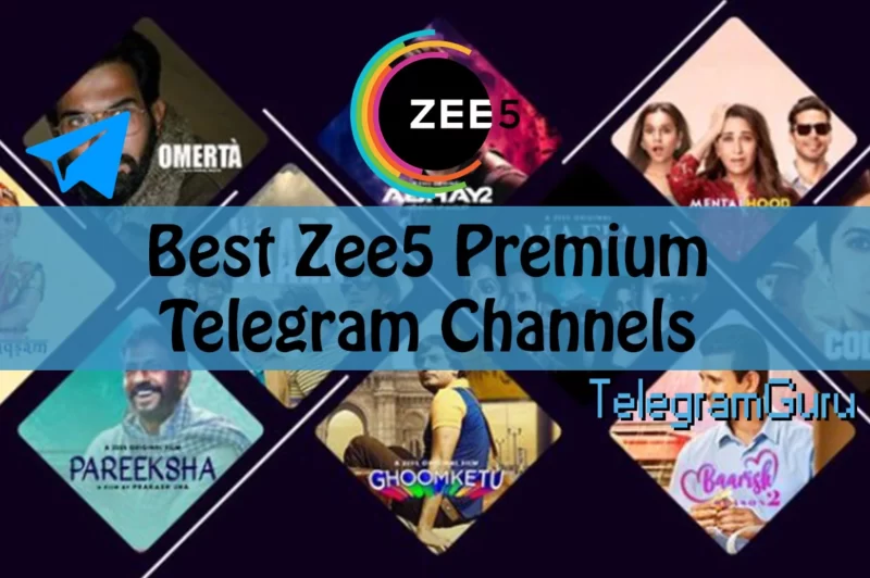 zee5 telegram channels
